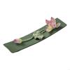 62KD Ceramic Flower Censer Holder Flower Censer for Yoga Decoration