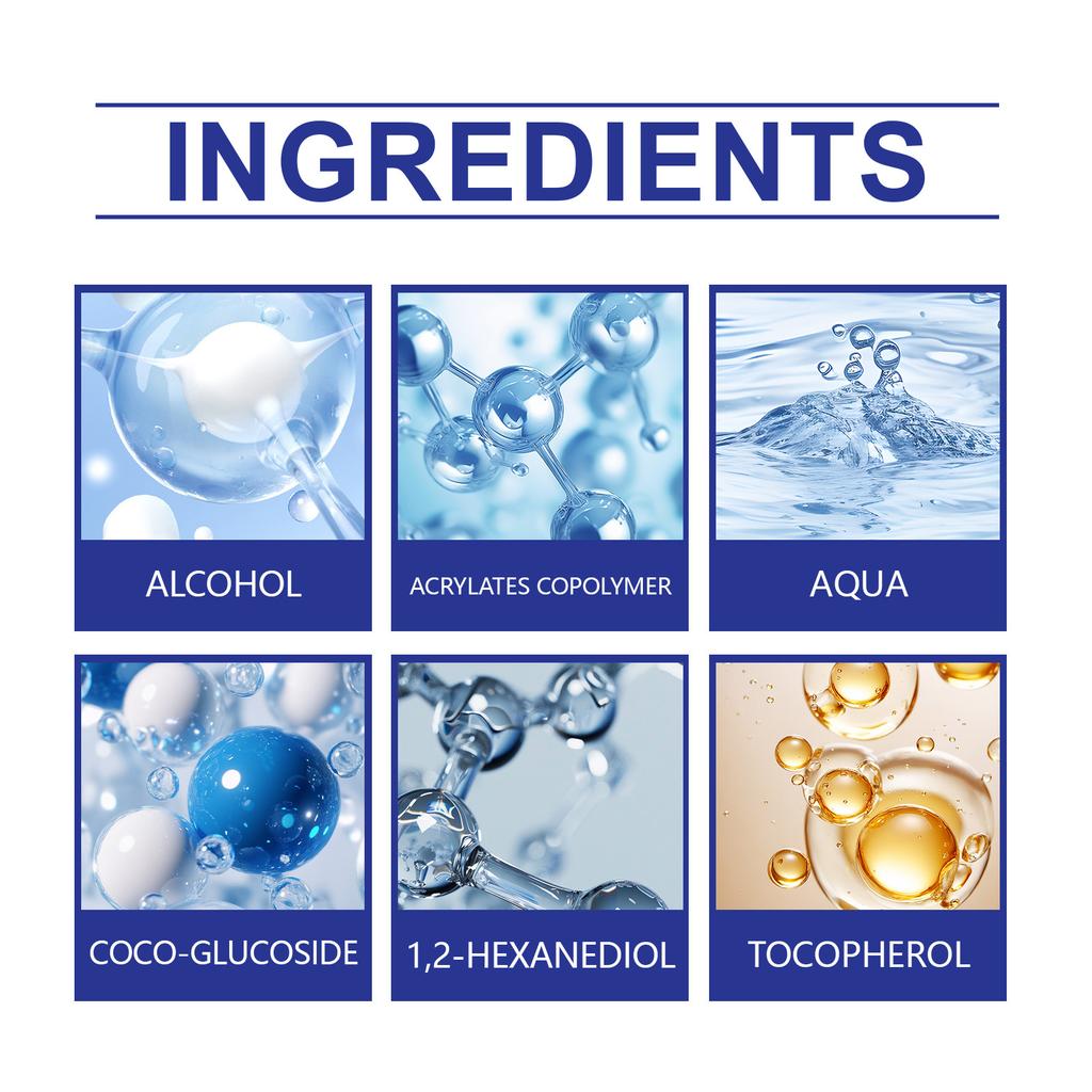 Hairdressing Glue Styling Care Gel Finishing Cream Broken Hair Fixed Moisturizing Hair Wax Long-lasting Styling Spray Bangs Styling,100ML