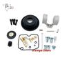Carburetor repair kit floating needle with vacuum diaphragm for Suzuki version AN400 Burgman 400 Skywave 400 Scooter 1998-2006