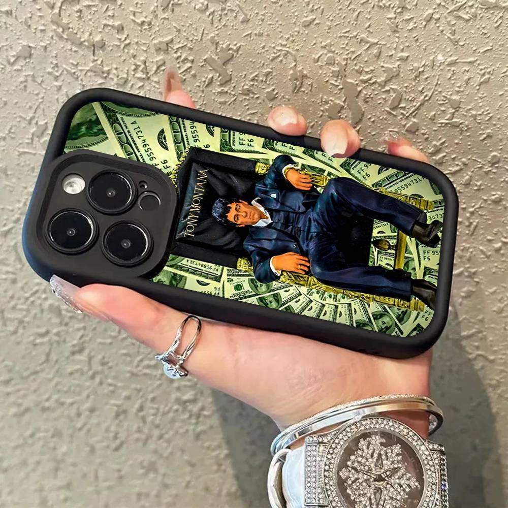Retro Classic S-ScarfaceS Movie Phone Case For IPhone 17 16 15 14 Plus 13 12 11 Pro Max Silicone Cover