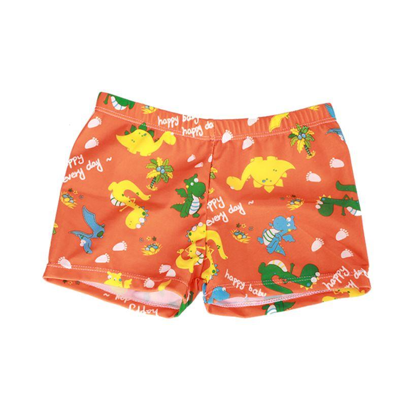 Premium Quality Children Kid Boys Cartoon Print Stretch Beach Shorts For Swimwear