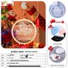 Glowing Merry Christmas LED Suction Cup String Lights for 2025 Holiday Window Display