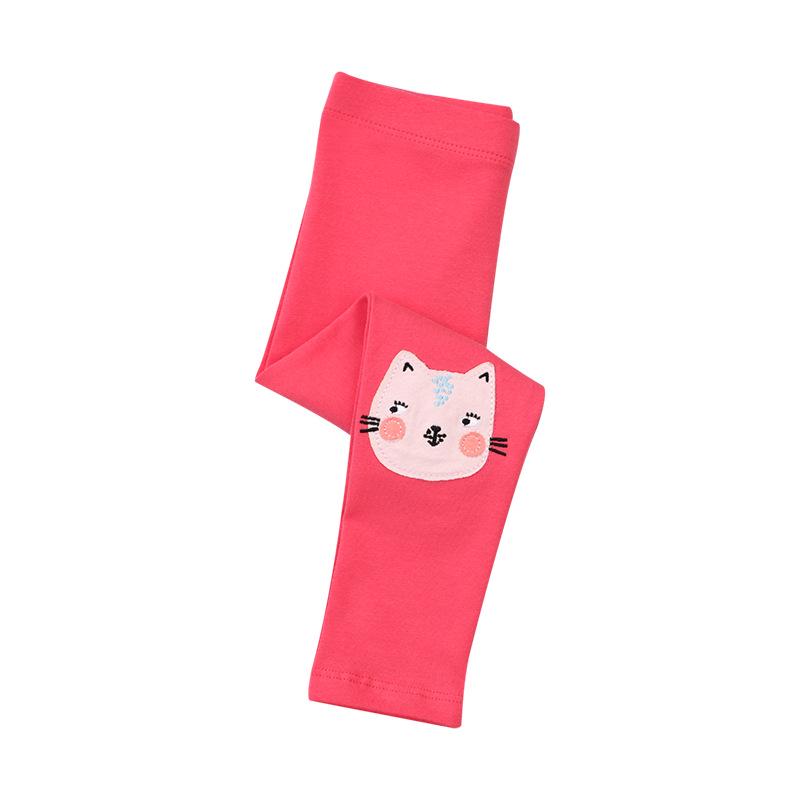 Höst Elastiska Stickade Leggings för Flickor - Perfekta för Grundskole- och Gymnasieelever