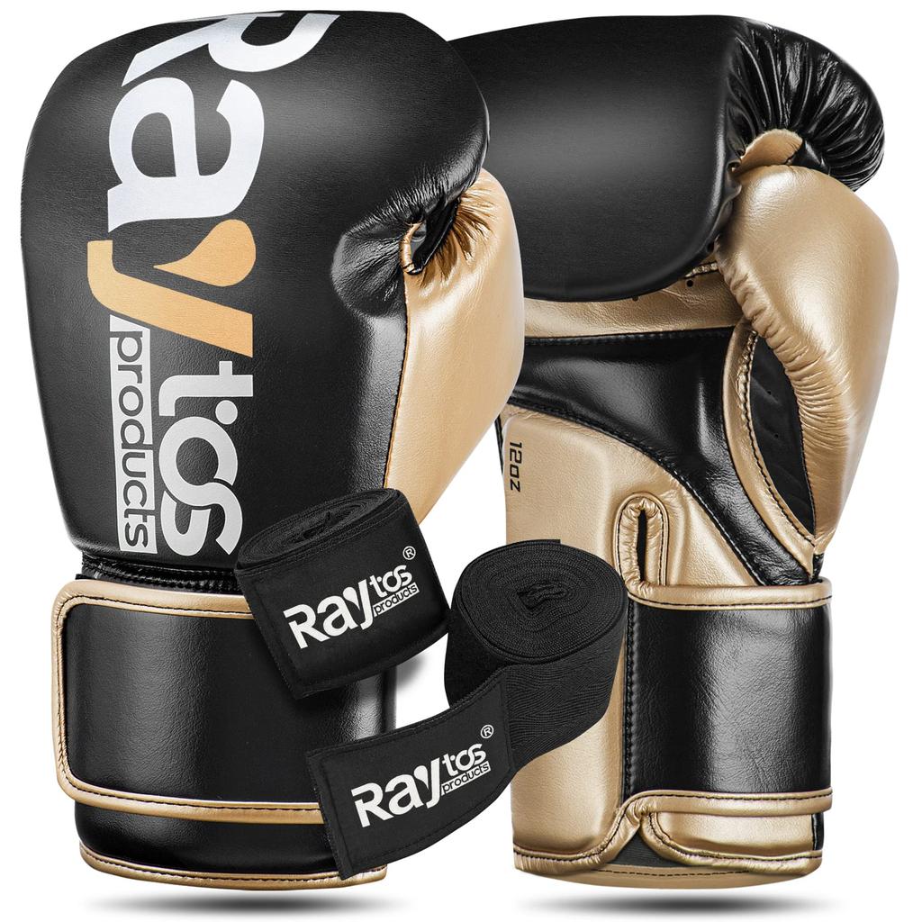 Raytos Boxing Microfiber Training Punching MMA Punching Bag Stress Unisex Gloves, Leather, Breathable, Kickboxing, Gloves, Gloves, Gloves, Gloves,