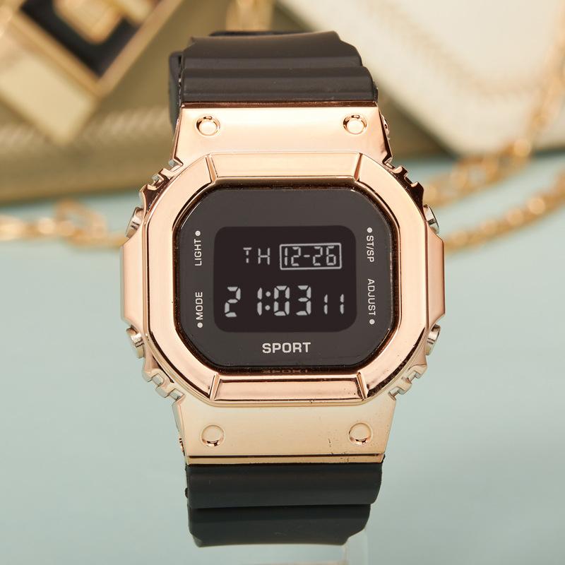 Fashion Mens Women Sport Watches Silicone Calendar Electronic Watch Student LED Digital Watch