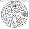 Enhancing Brain Maze Training Book - Attraction Concentration Puzzle for Adolescents