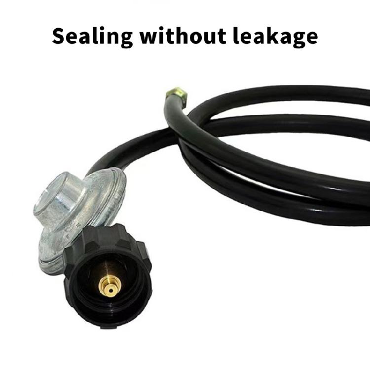 Universal Gas Grill Regulator and Hose Low Pressure Gas Regulator Replacement with Hose Easy To Installation