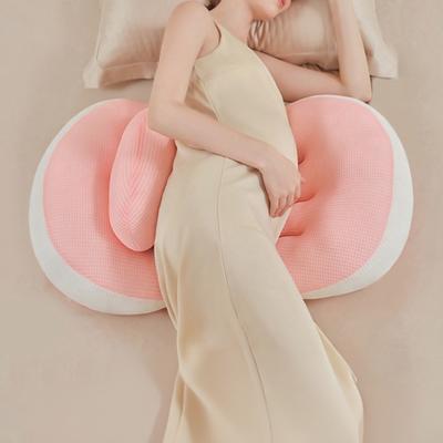 Cuscino per la gravidanza con cuneo addominale regolabile Cuscino per la gravidanza da viaggio Design ergonomico Cuscino di supporto per addome, schiena e corpo