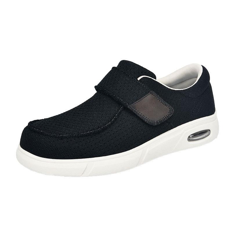 

Летняя обувь для пожилых, обувь для ходьбы, дышащая, из плетеной сетки, повседневная 50