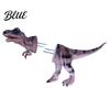 Eco-friendly Corn Fork Skewers with Holder Printed 3D Dinosaur Cob Fork Creative Stainless Shaped Holder Steel Forks Funny BBQ
