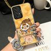 Cartoon Dicker Tiger Lustige Stoßfeste Handyhülle für Samsung A17 A16 A15 A14 A37 A57 A36 A56 A26 A35 A55 A25 A34 A54 A24 A13 A23 A3