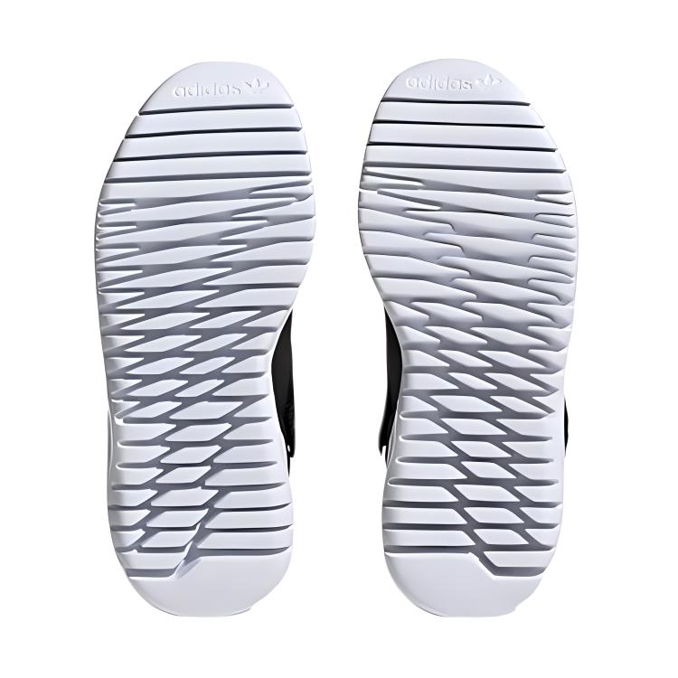 adidas Originals Flex Series 2.0 Low Top Sports Casual Shoes Kids Sneakers Black White HQ6063