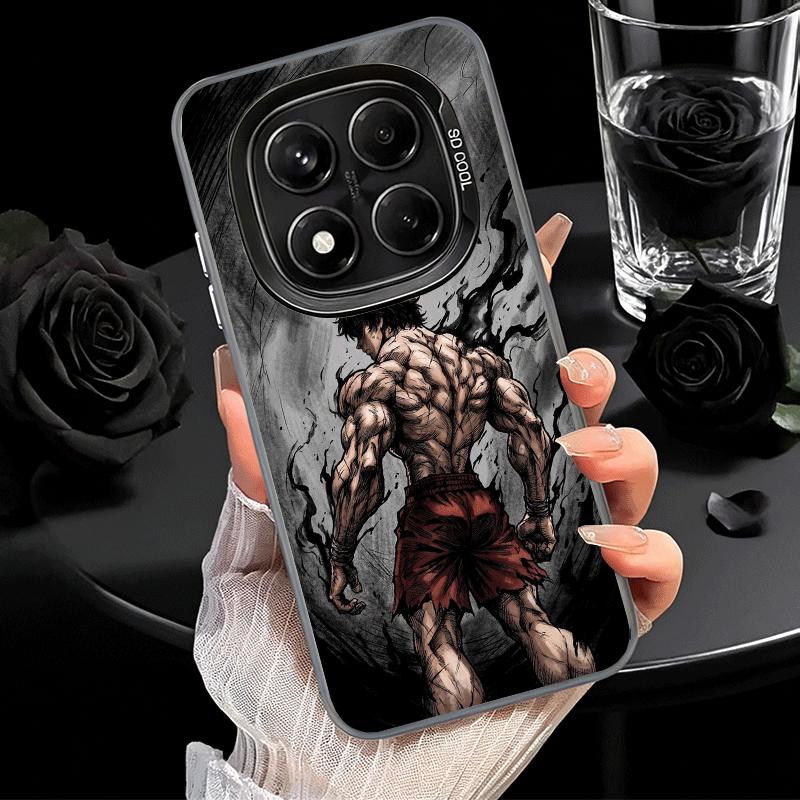 Baki the Grappler Anime Shockproof Phone Case for Xiaomi Redmi Note 15 14 13 12 Pro Plus 11 11S 11T 5G Cover Anti Fall Fundas
