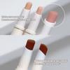 Silk Soft Concealer Pen with Brush Moisturizing Full Coverage Acne Dark Circles Contour Cream Lip Concealer Cover Stick Makeup