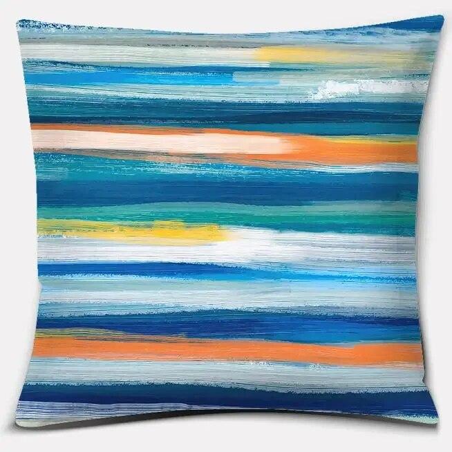 Summer Color Series Gift Home Office Decoration Bedroom Sofa Car Cushion Cover Pillowcase