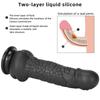 Anal Plug Female Soft and Shaped Stimulating Anal Dilatation Anal Silicone Penis Simulation Fake Penis Masturbation Device