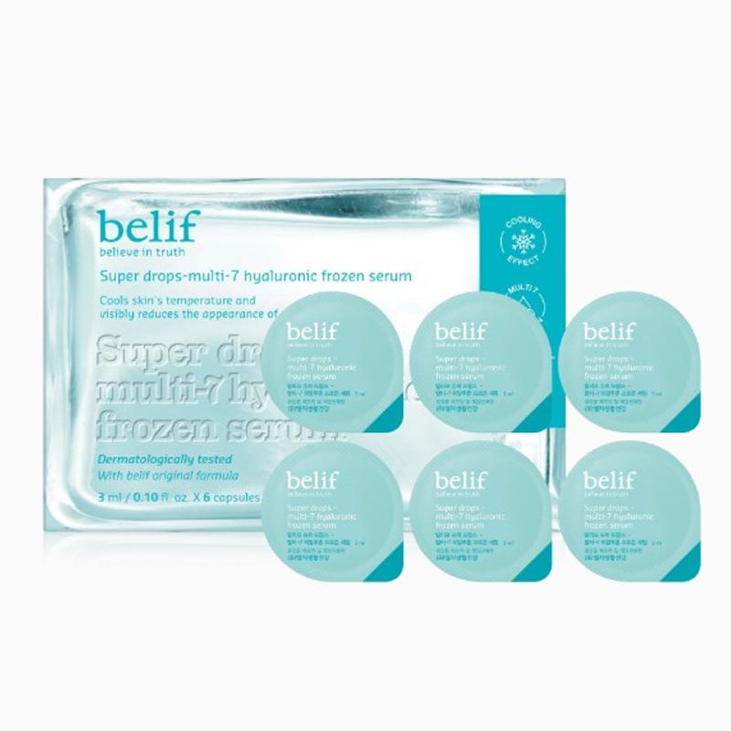 belif Super Drops Multi 7 Hyaluronic Frozen Serum 3ml*6EA