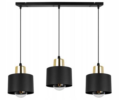 LAMPE À SUSPENDRE AU PLAFOND MODERNE LAMPE LED NOIRE