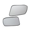 1 Pair Exterior Heated Mirror Glass with Backing Plate 963653TH2A Left Right Replacement For Altima 2013 to 2018