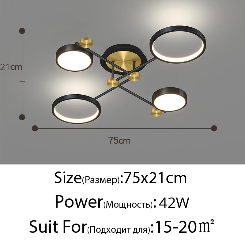 Aluminum LED Chandelier for Living Room Bedroom Hanging Lamp Gold Frame Pendant Dropshipping Indoor Lighting Lustre Fixtures