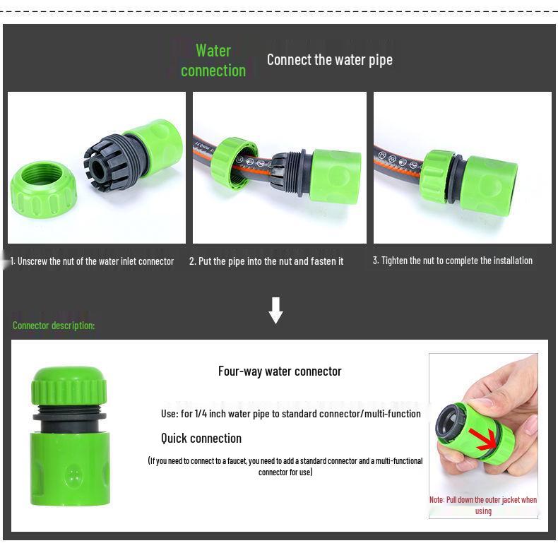 High-Pressure Soft Hose for Car Wash and Agricultural Irrigation