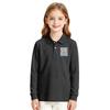 Girls' Long Sleeve Printed School Uniform Casual Top