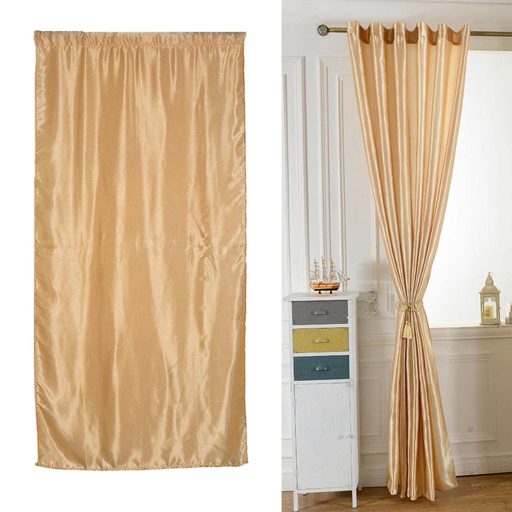 Cortinas de janela de cortina de núcleo de 100x250cm para sala de estar, cozinha, café