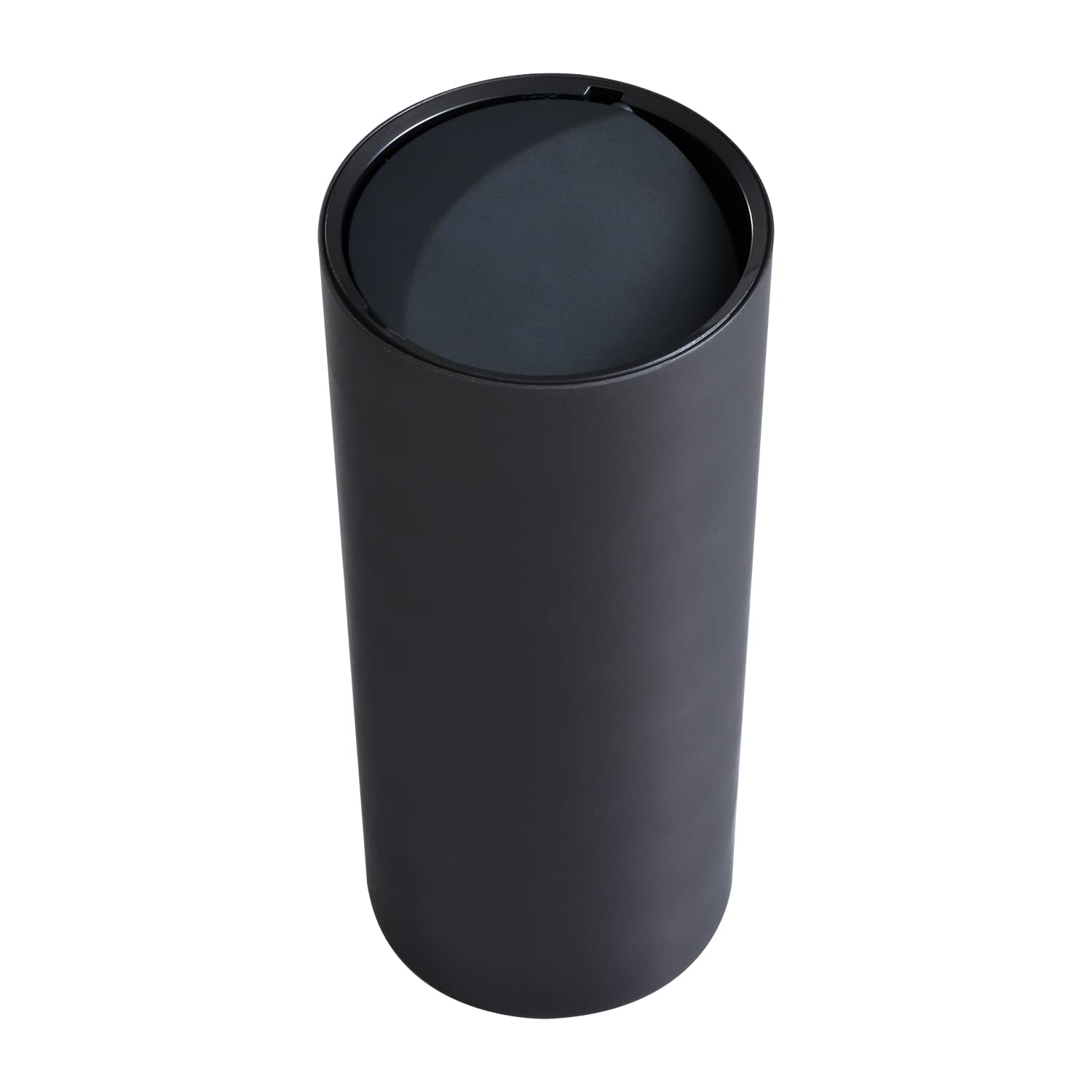 

SEIWA WA95 Car Trash Tubular Bottle Dust, Black, Simple Shape, Drink Holder Insertable, Car Supplies чёрный