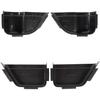 4x Front/Rear Door Net Pocket Storage Box Organizer For 2011-17 Jeep Wrangler JK