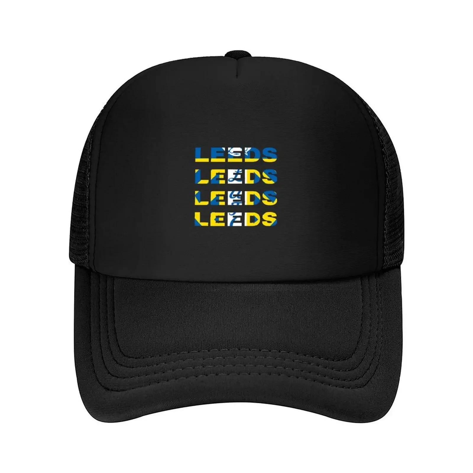 LeedsWith LOGO Baseball Cap cute Golf Luxury Brand hard hat Unisexs Baseball Womens