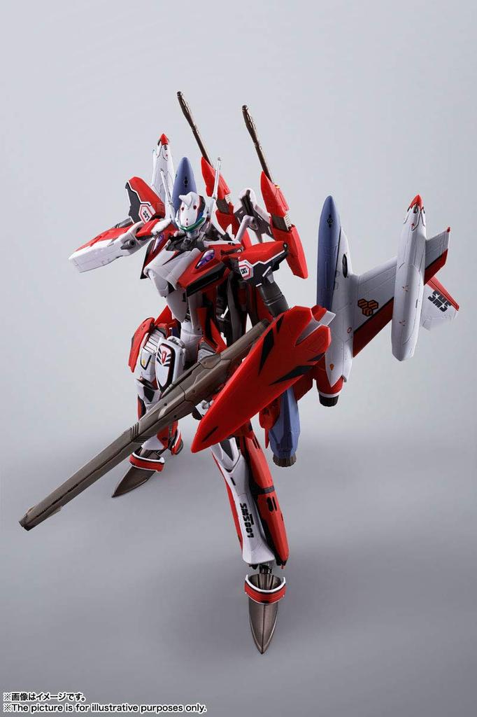 TAMASHII NATIONS DX Chogokin Macross F the Movie Durandal Valkyrie Saotome Full Set Pack 220mm Painted Movable Figure ~Goodbye Tsubasa~ YF-29 (Alto