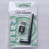 Zewnętrzny odbiornik WiFi USB 2.0 z anteną, 600 Mb/s: Karta sieciowa bezprzewodowa 150M dla komputera stacjonarnego i notebooka