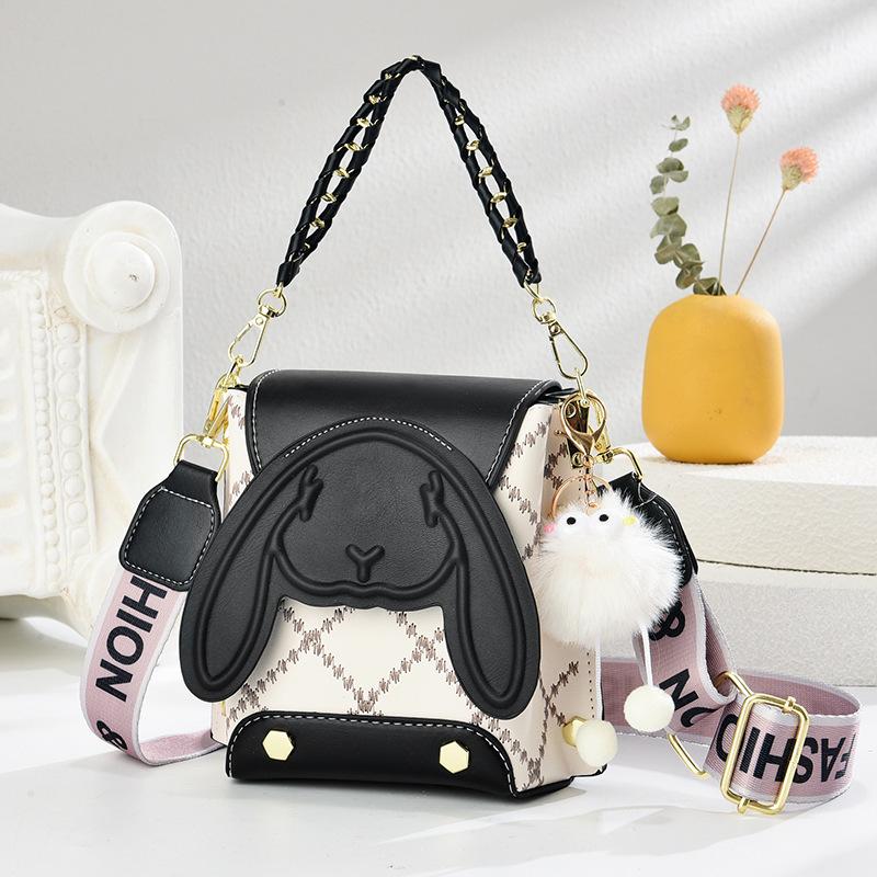 Versatile temperament bucket bag new messenger bag summer exquisite handbag exquisite shoulder bag women's bag bags