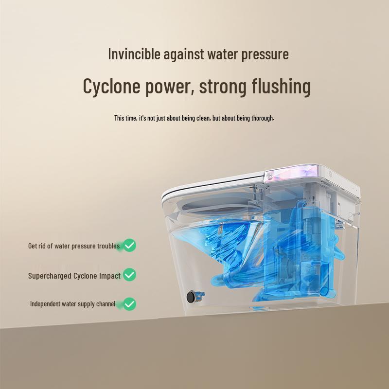 Automatic Smart Toilet Seat with Instant Heating and Constant Temperature