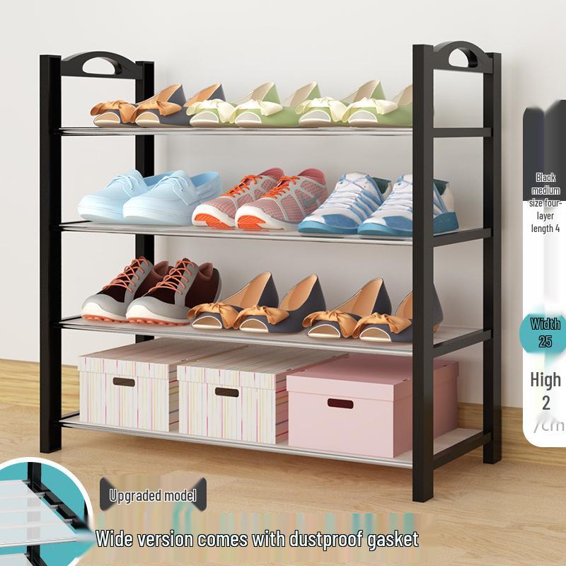 Kompaktes Mehrschichtiges Schuhregal - Platzsparende Aufbewahrungslösung für Wohnheime