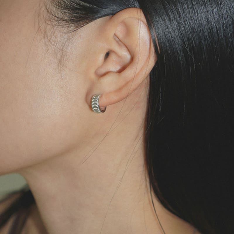 

MaggieKim VERA ETERNITY HOOPS SILVER