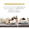 EMOOR Washable Pillow, Height Adjustable, Down Touch Fiber Processing, Perfect for a Good Night's Sleep, Luxury Hotel Style, White