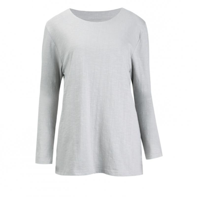 Shop Women Slab Spring Round Neck Plain T shirT Dai Wsh 1001 Pink