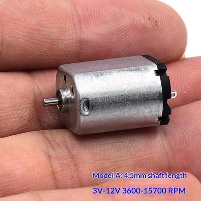 1/5Pcs Dc 3V 3.7V 5V 6V 12V High Speed Micro Electric Motor Ff-030 Mini Mute 030 Motor Diy Hobby Toy Lock Car Av Device