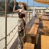 Lazy Vacation Style Hottie Tube Top Suspender Vest Summer Sexy Irregular Half Skirt Two-piece Travel Wear