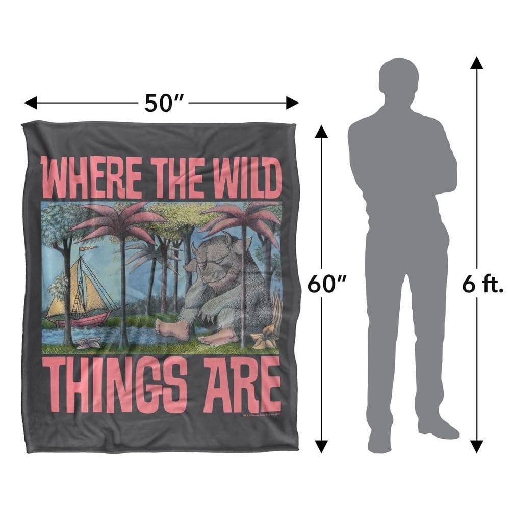 Where The Wild Things Are Cover Soft Touch Blanket