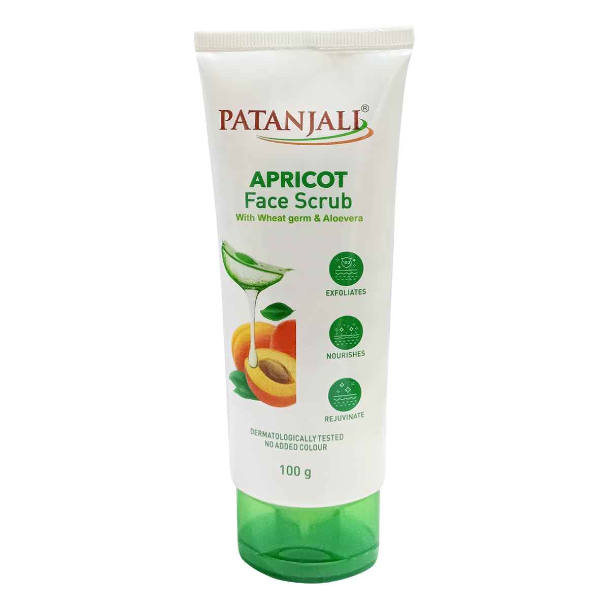 

Patanjali Скраб для лица с абрикосом 100 г, упаковка из 2 шт.