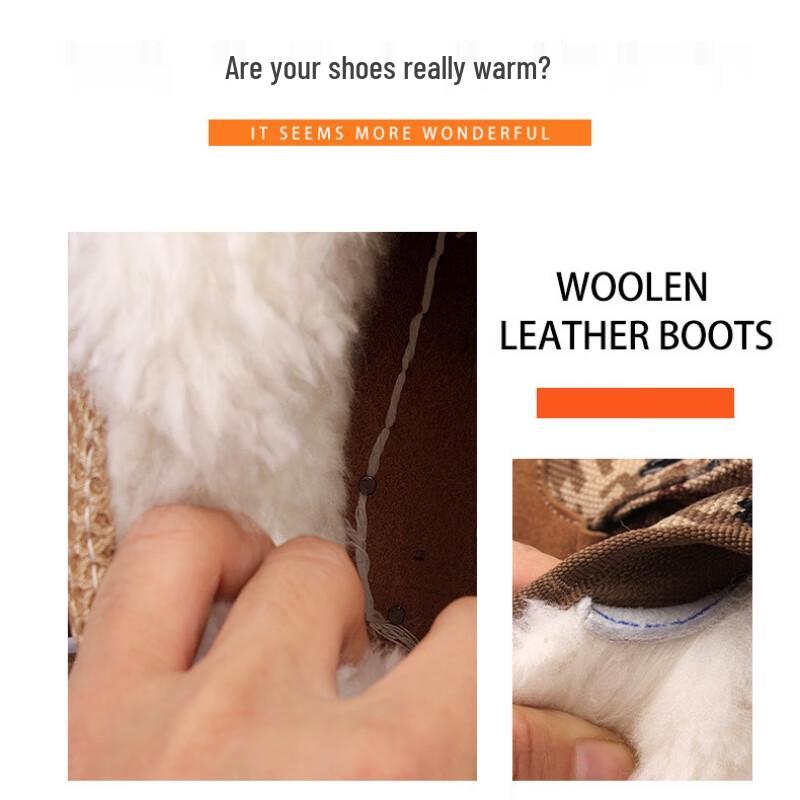 Bottes d'hiver montantes camouflage d'extérieur