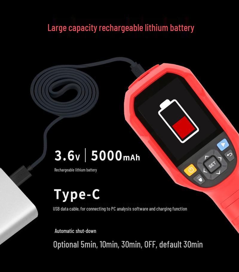 Uni-T UTi260A HD Thermal Imager for Floor Heating, Motherboards, Motors, and Heat Source Inspection