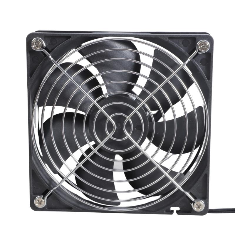 12V 0.3A High Speed Cooling Blower 81CFM Airflows Exhaust Fan for Effective Ventilation in Painting Booths Baking Room