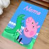 Custom personalization Peppa Pig Print Area Rug - Soft, Washable Non-Slip Indoor Mat,Living Room,Home&Office Decorative Rug