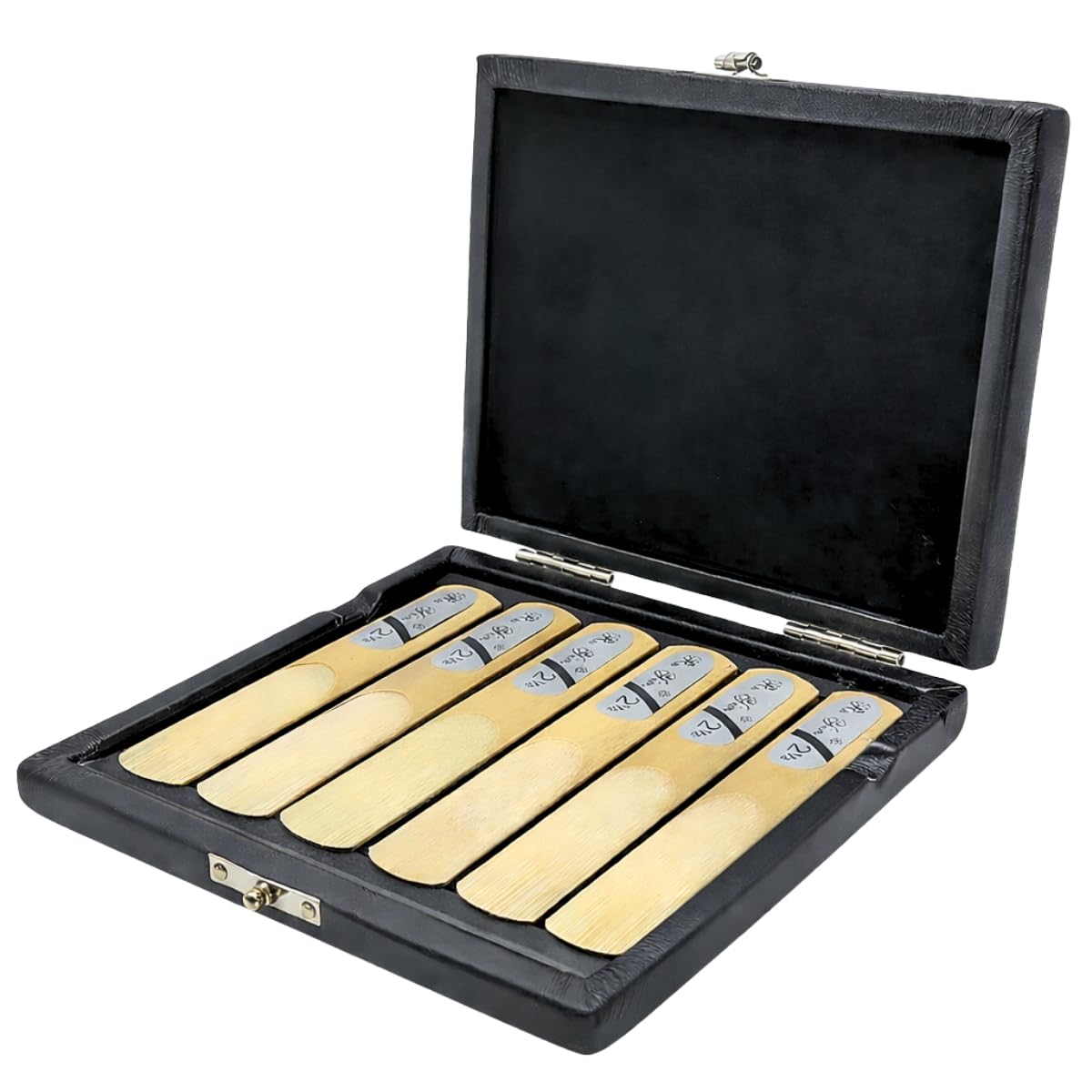 

SALUDABLE Reed Case for Clarinet, Saxophone (Alto Saxophone, Tenor Saxophone), Holds 6 Reeds