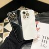 Niche solid color laser case for iPhone17Pro max mobile phone case Apple 16 new 15/14 sense 13PM