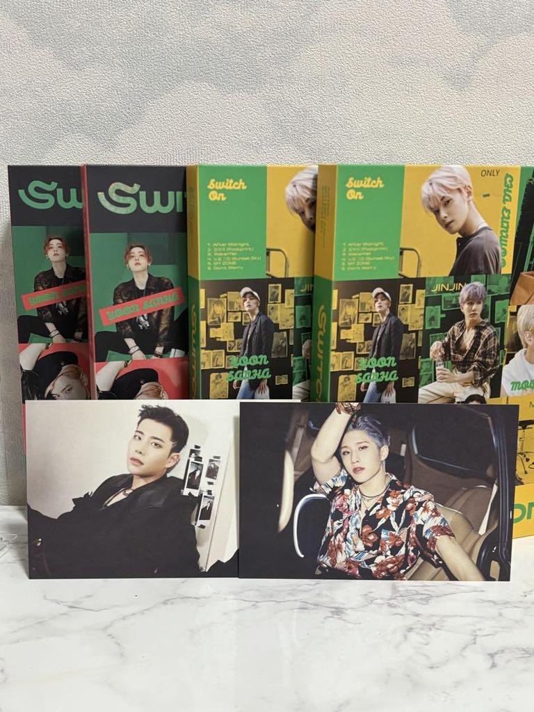 [USED] ASTRO SWITCH ON Album 4-piece Set