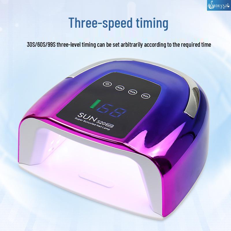 

Rechargeable Red LED Nail Gel Dryer with Touch Switch and Long Battery Life